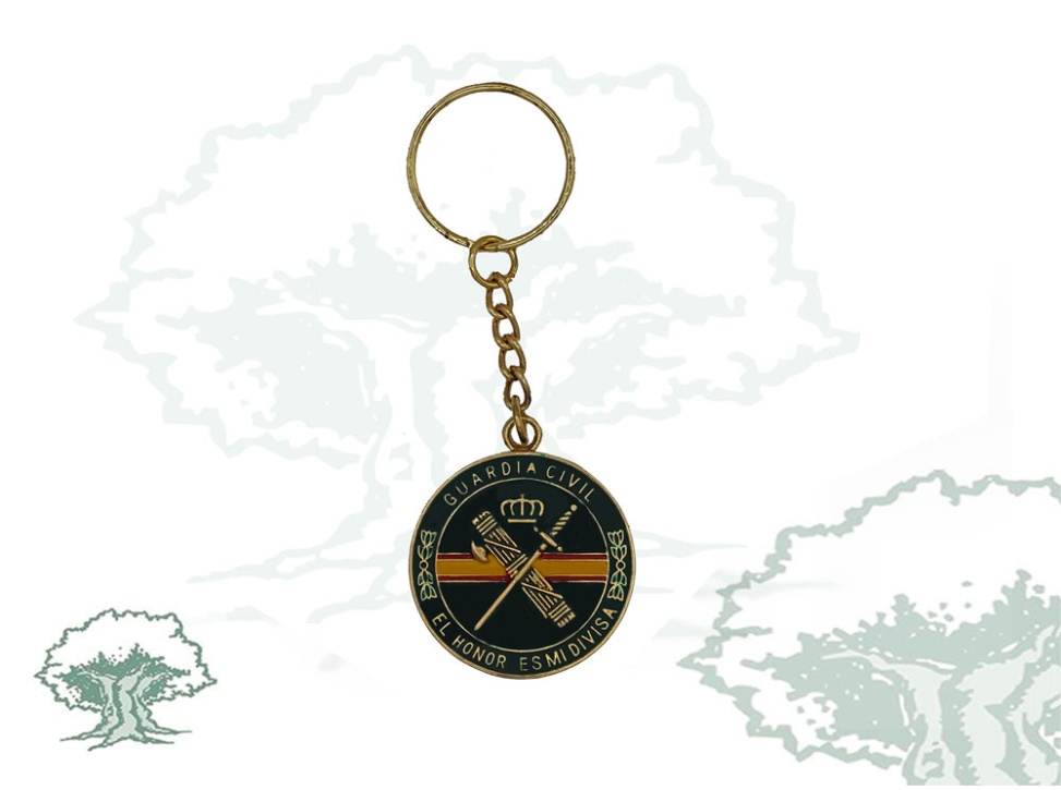 Llavero Guardia Civil El Honor es mi Divisa