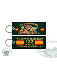 Llavero 132 Promoción Guardia Civil bordado