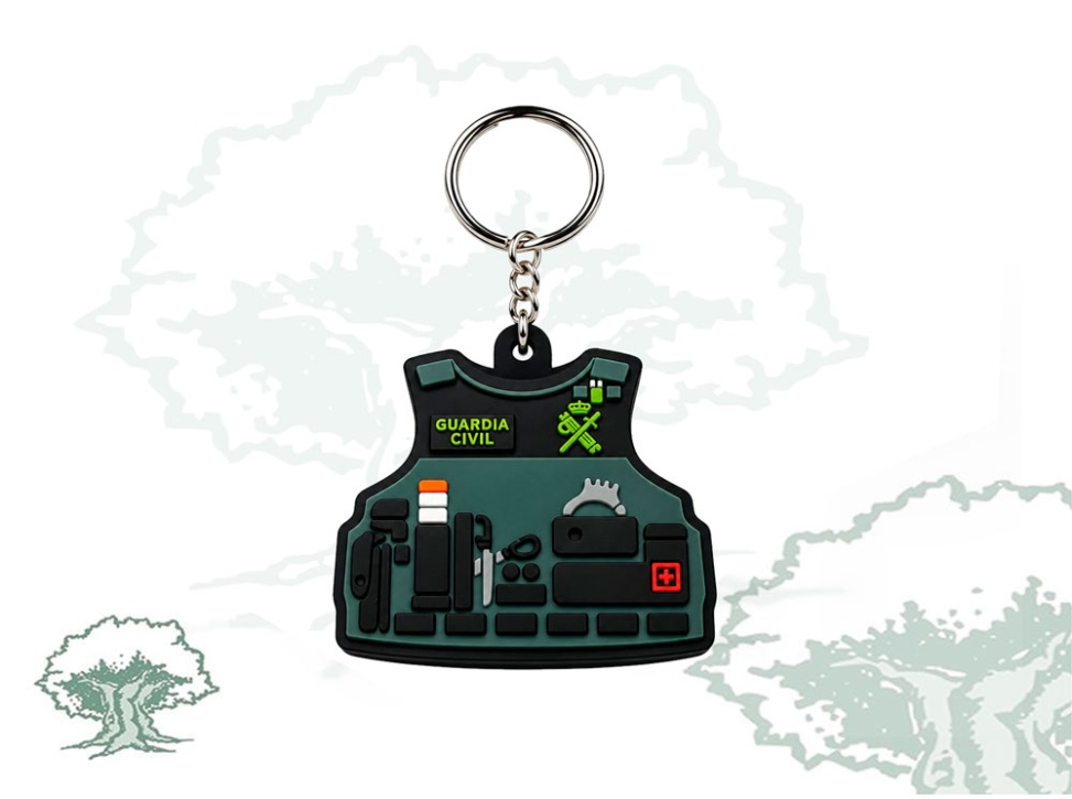 Llavero chaleco Guardia Civil
