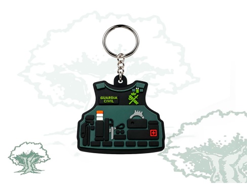 Llavero chaleco Guardia Civil