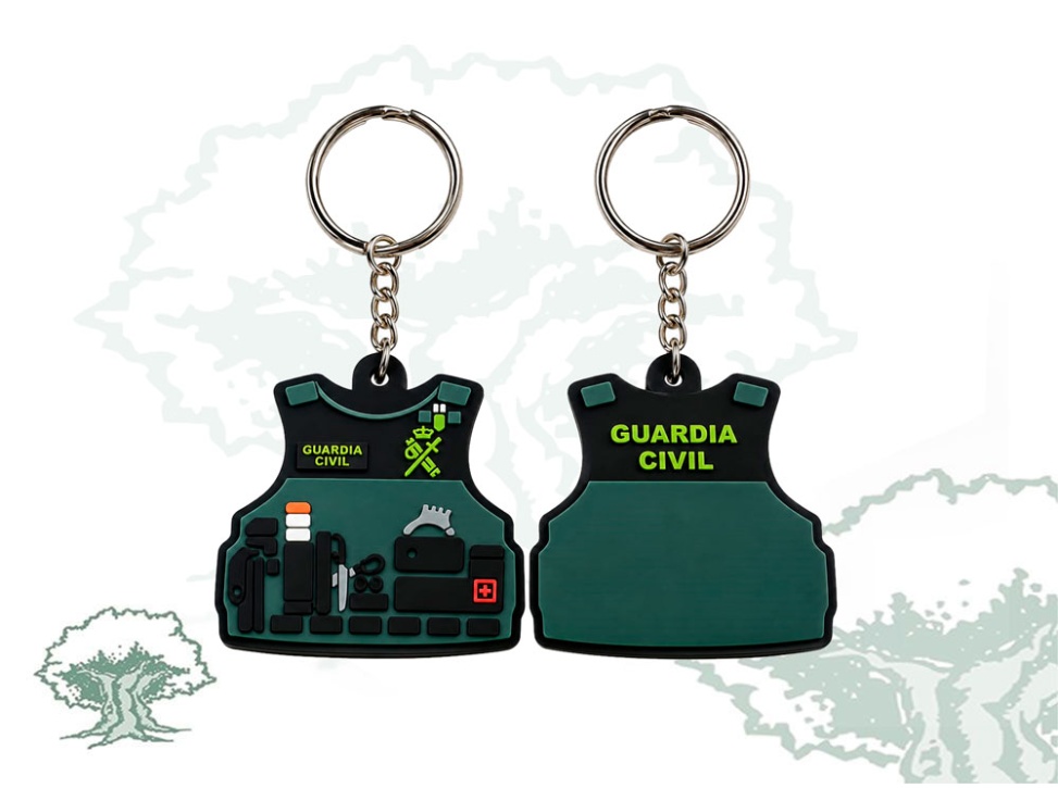 Llavero chaleco Guardia Civil