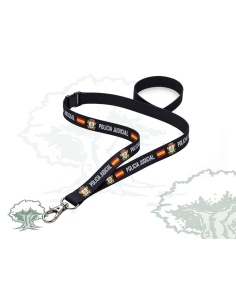 Cinta lanyard Policía Judicial Guardia Civil
