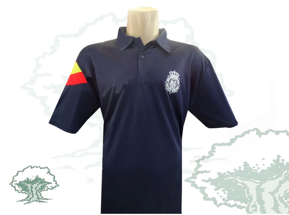Polo Policía Nacional España marino