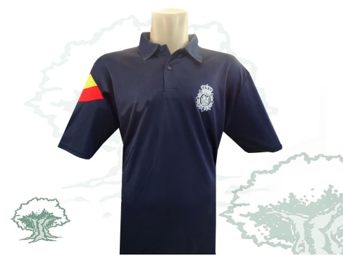 Polo Policía Nacional España marino