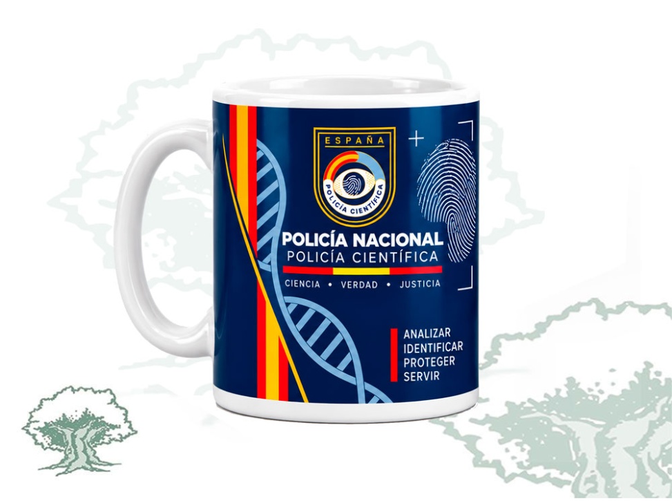 Taza Científica Policía Nacional