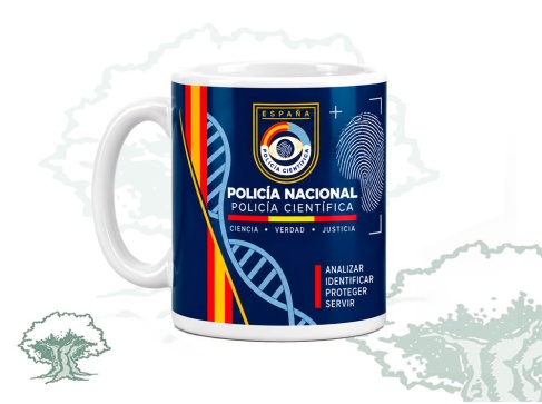 Taza Científica Policía Nacional