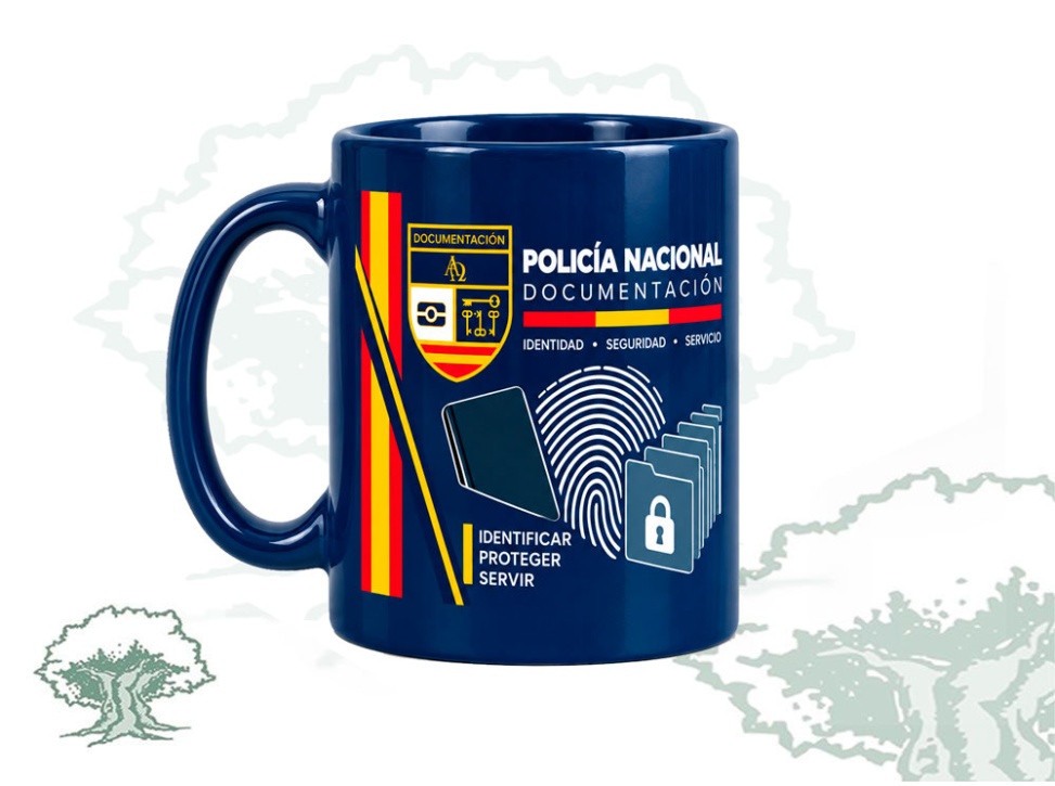Taza Documentación Policía Nacional