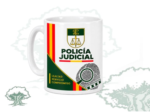 Taza Policía Judicial Guardia Civil
