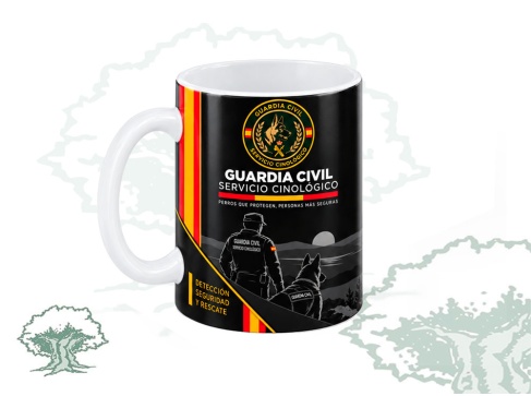 Taza Servicio Cinológico Guardia Civil