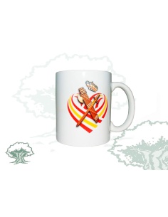Taza Guardia Civil corazón