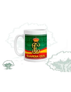 Taza Guardia Civil emblema antiguo