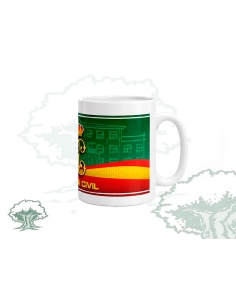 Taza Guardia Civil emblema antiguo 2