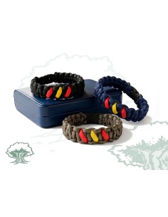 Pulsera de paracord en varios colores