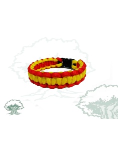 Pulsera España de paracord