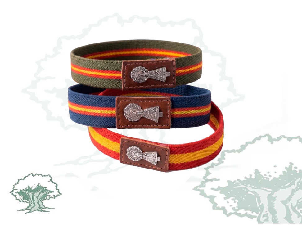 Pulsera Virgen del Pilar elástica
