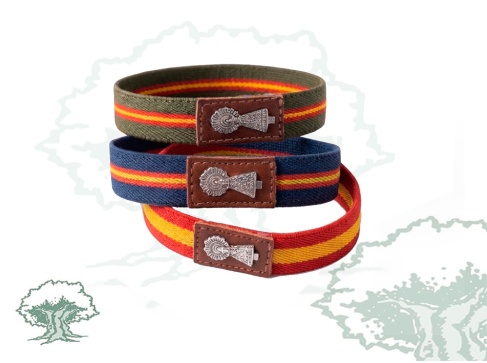 Pulsera Virgen del Pilar elástica