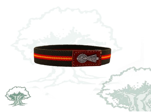 Pulsera Virgen del Pilar elástica