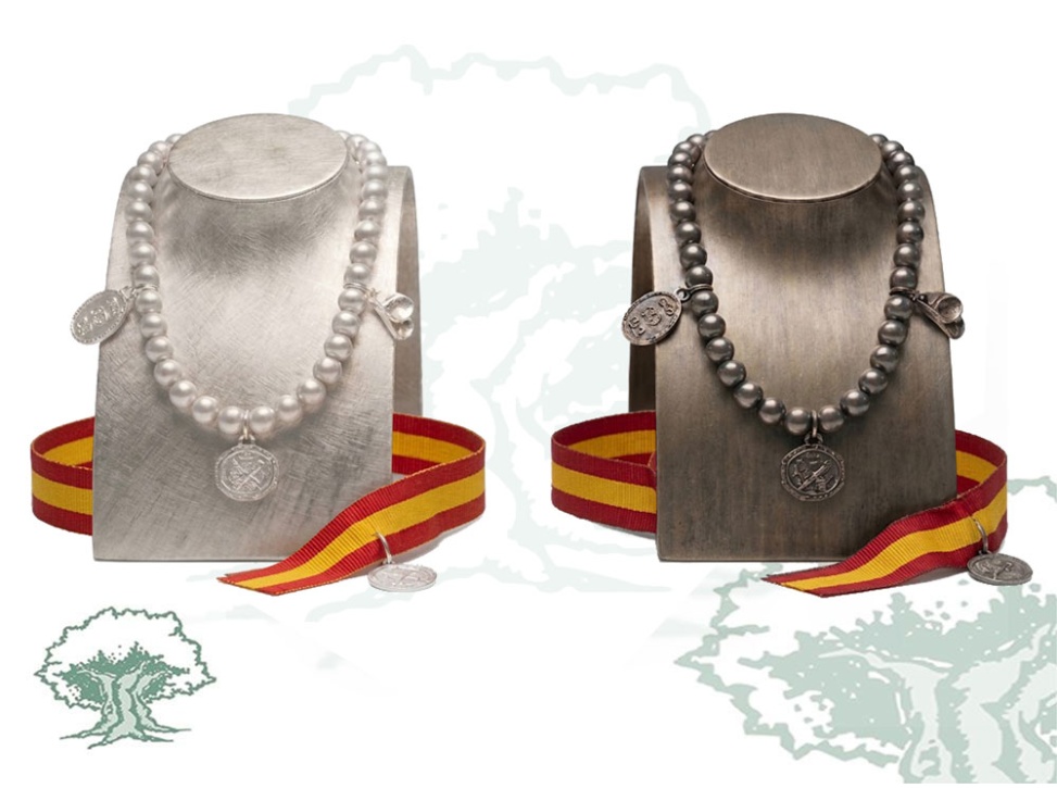 Pulsera Guardia Civil de perlas