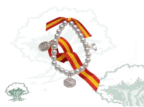 Pulsera Guardia Civil de perlas