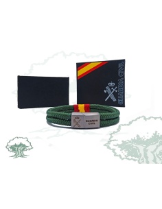 Pulsera Guardia Civil de cuerda naútica
