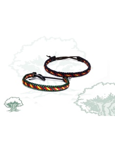 Pulsera España de hilo