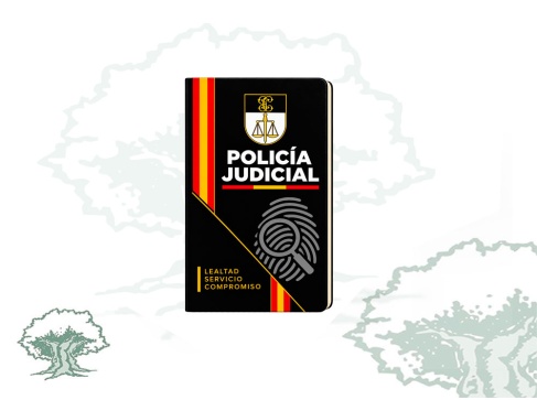 Libreta Policía Judicial Guardia Civil