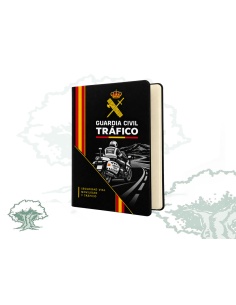 Libreta Guardia Civil de Tráfico de polipiel