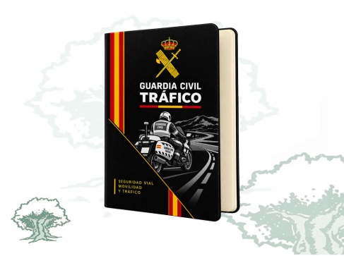 Libreta Guardia Civil de Tráfico de polipiel