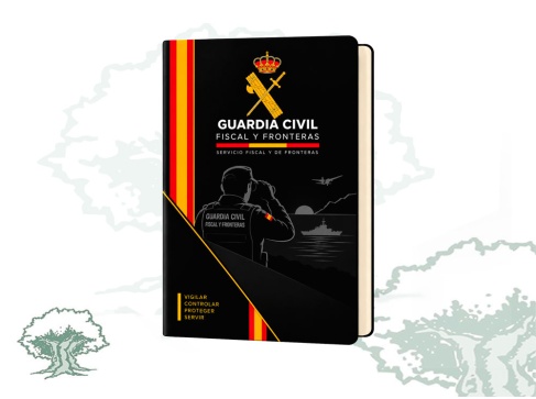 Libreta Fiscal y Fronteras Guardia Civil de polipiel