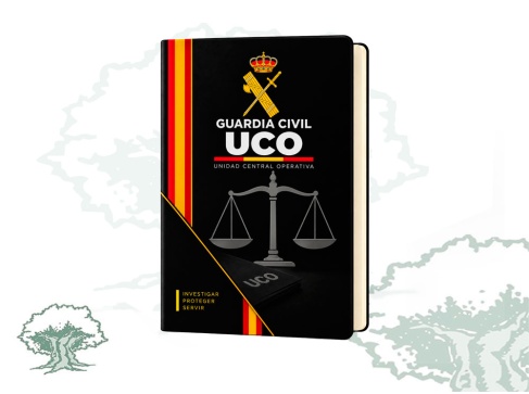 Libreta UCO Guardia Civil de polipiel
