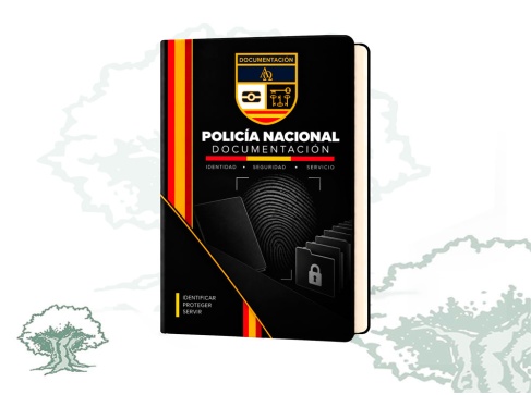 Libreta Documentación Policía Nacional de polipiel