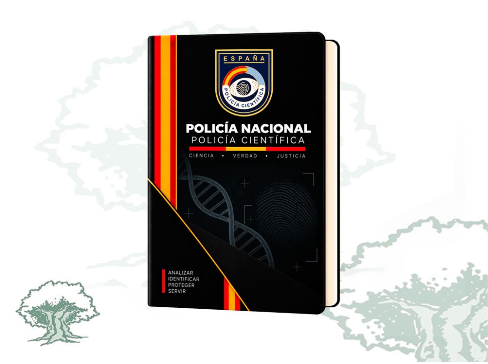 Libreta Científica Policía Nacional de polipiel