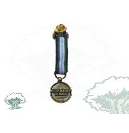 Medalla ONU Minustah miniatura