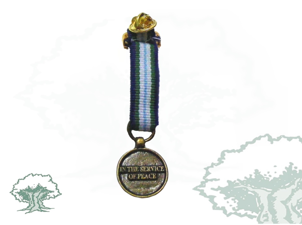 Medalla ONU (MINUSTAH) miniatura