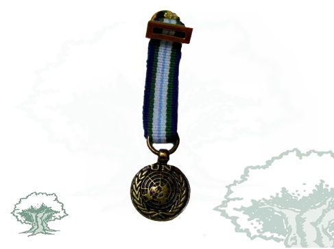 Medalla ONU (MINUSTAH) miniatura