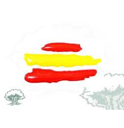 Pegatina bandera de España pequeña