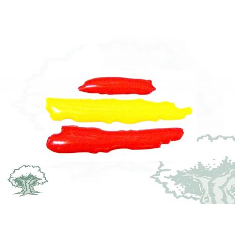 Pegatina bandera España pequeña