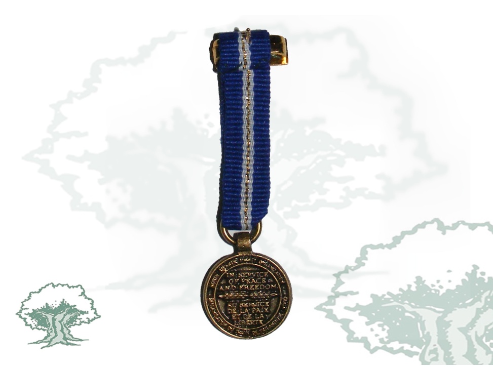 Medalla de la OTAN (Eagle Assist) miniatura