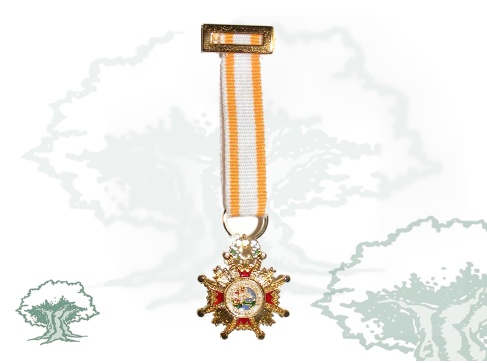 Medalla de la Orden de Isabel la Católica miniatura