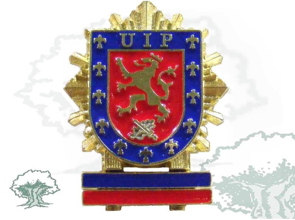 Distintivo de permanencia UIP Policía Nacional