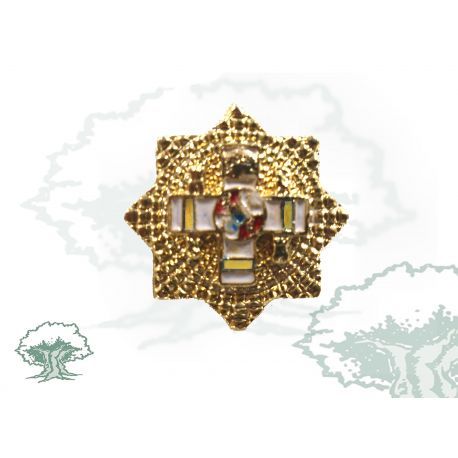 Pin Gran Placa del Mérito Militar distintivo amarillo