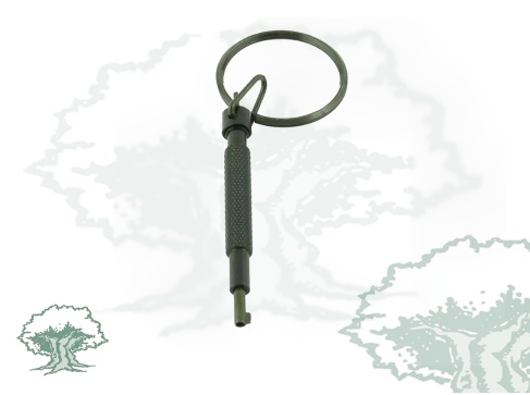 Llave para grilletes giratoria no imantada