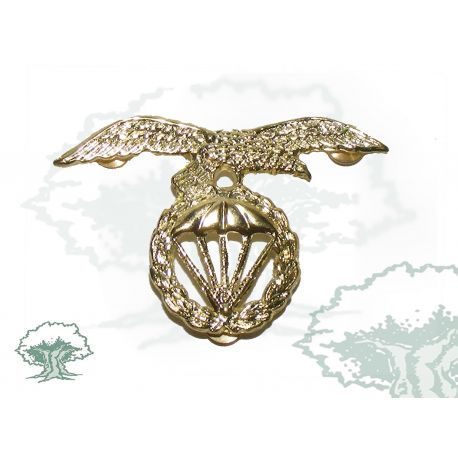 Emblema Brigada Paracaidista dorado para boina