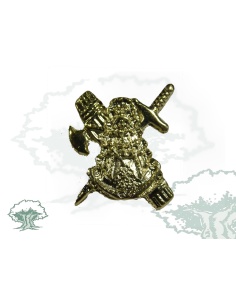 Pin Virgen del Pilar Guardia Civil dorado