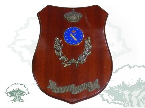 Metopa Guardia Civil bandera europea
