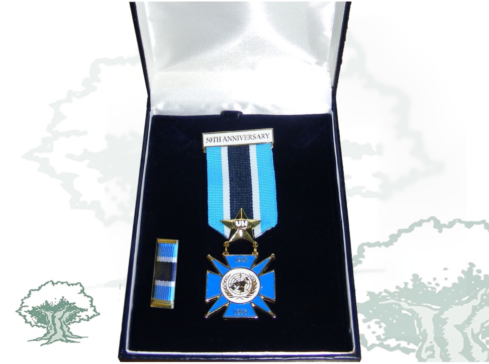 Medalla 50 Aniversario de la ONU