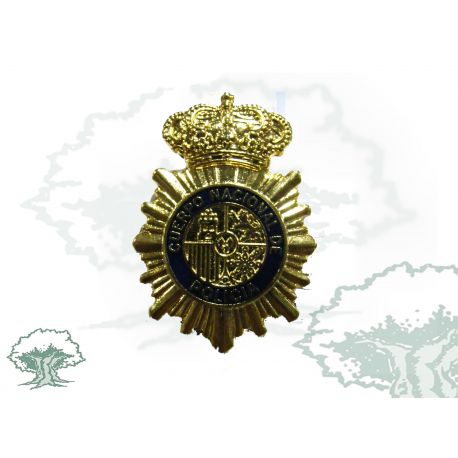 Emblema Policía Nacional para gorra de plato