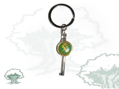 Llavero llave de tubo de la Guardia Civil