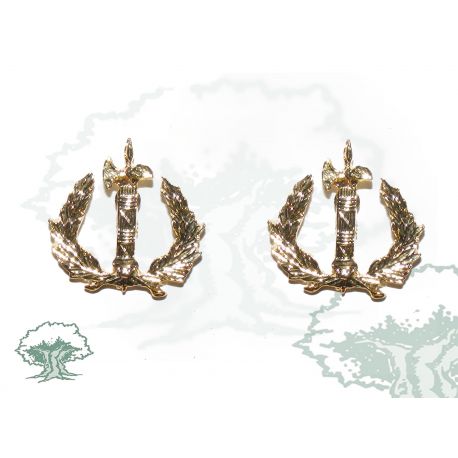 Emblemas Cuerpo Jurídico del Ejército para cuello