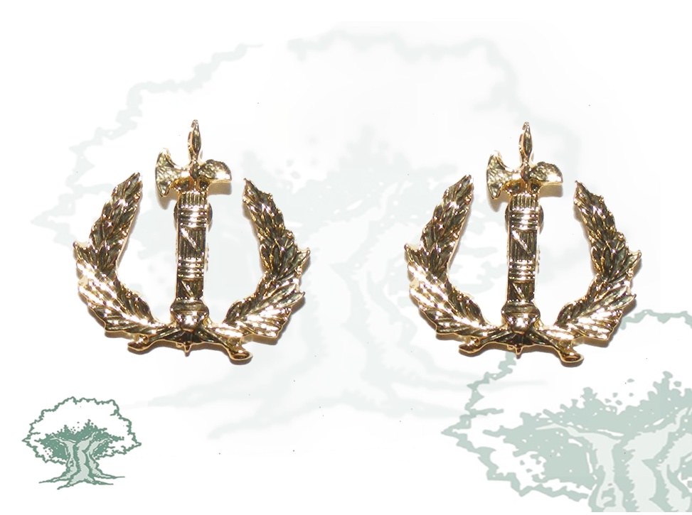 Emblemas Cuerpo Jurídico Ejército para cuello